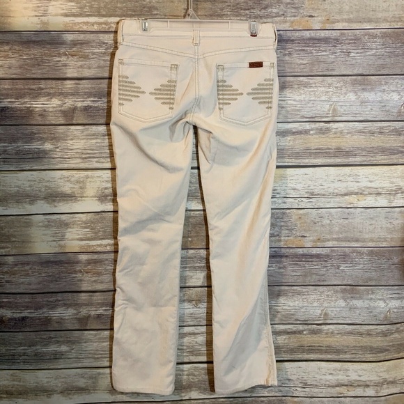 7 For All Mankind Denim - 7 For All Mankind Cords Colette Straight Leg 27